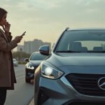 Conductor evaluando cuánto cuesta un seguro de auto en México