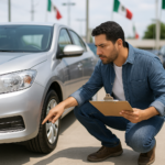 Inspección de Nissan Versa usado antes de comprar en México