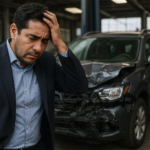 Conductor mexicano frustrado porque su seguro no cubrio la perdida total del auto
