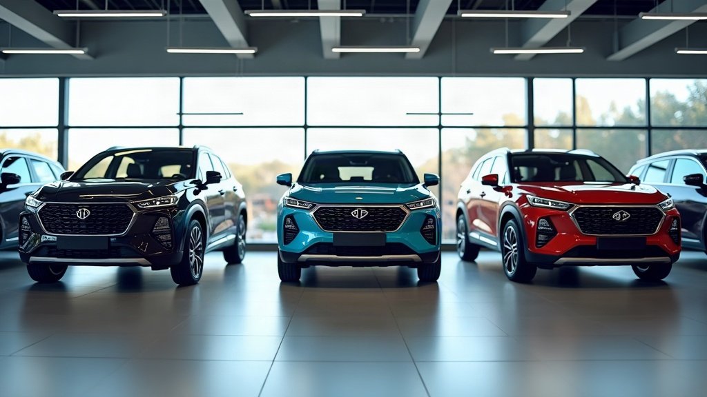 SUVs más vendidas en México 2026 en showroom de agencia